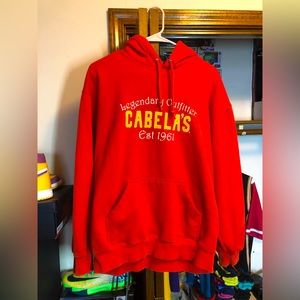 Men’s Cabela’s Hoodie Size Large